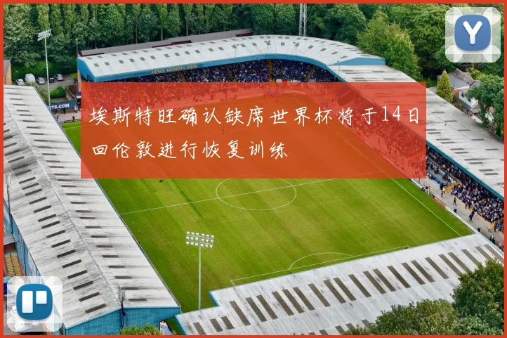 埃斯特旺确认缺席世界杯将于14日回伦敦进行恢复训练